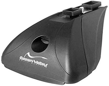 Set 4 picioare pentru bare transversale GREEN VALLEY 156 500, compatibil cu vehicule fără bare longitudinale